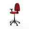 Piqueras y Crespo B2D01RN - Bureaustoel - Hoogteverstelbaar met armleuning - Rood