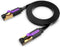Vention CAT 7 - SSTP Internet Kabel - 10 GB/s & 600 MHz - Zwart (2 m)