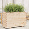 vidaXL - Plantenbak - 110x40x72 - cm - massief - grenenhout