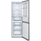 Hisense RB3N300NECA Koel-vriescombinatie Vrijstaand 187 cm RVS-look – 304 l, NoFrost