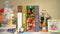 DIY Book Nook Boekensteun Alice in Wonderland, Tone-Cheer, TQ128, 18x8x24,5cm