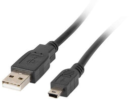 Lanberg CA-USBK-10CC-0018-BK - USB 2.0 Kabel - 1,8 m - Zwart