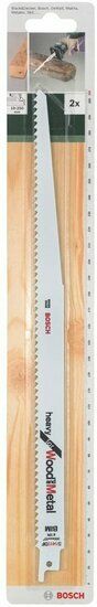 Bosch S 1411 DF reciprozaagblad BIM Wood and Metal 305 MM - 4,3 (2 stuks)
