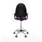 Piqueras y Crespo B1D05RF - Bureaustoel - Hoogteverstelbaar met armleuning - Paars