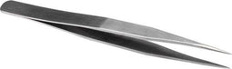 Velleman Precisiepincet, roestvrij staal, lengte 11.2 cm, zilverkleurig