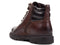 GEOX U ANDALO - Veterboots - Gevet leer - DK Coffee - Maat 40