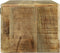 vidaXL - TV-meubel - 80x30x25 - cm - Massief - hout - Onbewerkt - mango