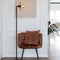 Atmooz - Vloerlamp Jacob - Staande Lamp - Stalamp - Woonkamer - Zwart - Hoogte 155cm - Metaal