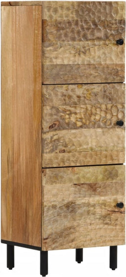 vidaXL - Hoge - kast - 40x33x110 - cm - massief - mangohout