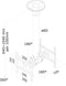 Neomounts FPMA-C200D - Plafondsteun - Voor 2 schermen t/m 40