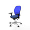 Piqueras y Crespo 3D086G0 - Bureaustoel - Verstelbare hoogte met armleuning - Marineblauw