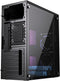 Gembird Fornax M100B - Midi Tower PC ATX - Gehard glas zijpaneel - Zwart
