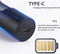 TechU™ Digitale Alcoholtest – Zwart – Auto Blaastest – Hygiënisch No-Touch – USB Oplaadkabel