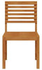 vidaXL - Ligbedden - Zonder - Armleuningen - - - Set - van - 2 - in - Massief - Acaciahout