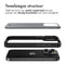 Accezz Rugged Frosted Backcover - iPhone 15 Pro - Schokabsorberend - Zwart