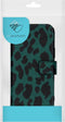 iMoshion Hoesje Geschikt voor Samsung Galaxy A21s Hoesje Met Pasjeshouder - iMoshion Design Softcase Bookcase - Zwart / Meerkleurig / Groen / Green Leopard