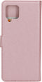 Mobiparts Galaxy A42 (2020) - Wallet Case - Saffiano motief - Roze