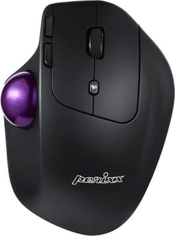 Perixx Perimice 720 - Draadloze ergonomische trackball muis - Verstelbare hoek 0-20 graden