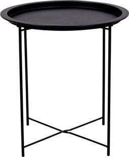 House-Nordic-Bijzettafel-Anne-rond-47-cm-zwart