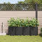 vidaXL - Tuinplanten - met - watergeven - systeem - 4 - stuks - zwart