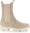PS Poelman LYNN - Chelsea Laarzen - Nubuck - Light Beige - Maat 40