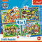 PAW 4in1 Puzzle 35/48/54/70 Teile