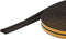 Tochtband - D profiel - 100m x 9 mm - 3-5.5mm - zwart