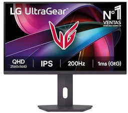LG UltraGear 27G610A-B - Gaming Monitor - 27 inch QHD 2560x1440 200Hz 1ms - Zwart