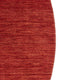 Vloerkleed MOMO Rugs Panorama Uni Rond Red Vloerkleed - 250 rond - Rond - Laagpolig,Rond Tapijt - Modern - Rood