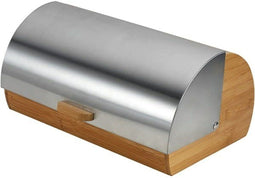 Feel Maestro MR-1673S - Broodmand - Roestvrij staal en hout - 22,5 x 36 cm