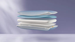 Emma AirGrid® - Hoofdkussen 70x40 cm - Temperatuurregulatie en aanpasbaar ontwerp - Wit
