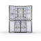 Bauknecht BKQ9U3LEF - Amerikaanse Koelkast - 594 liter - Inox Look - Energieklasse D