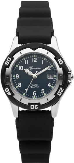 Garonne KQ22Q317 - Kinderenhorloge - Analoge tijdsaanduiding - Blauw