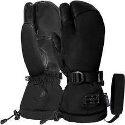 Reusch Yuna - 3-Finger Handschoenen - REALDOWN-donsvulling R-TEX® XT - zwart