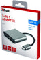 Trust Dalyx - 3-in-1 USB-C-Adapter - HDMI en USB-A poorten - Zwart
