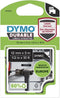 DYMO D1 - Duurzame labels - Waterbestendig - Wit op Zwart (1 stuk)