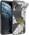 iMoshion Design voor de iPhone 11 Pro hoesje - Bladeren - Zwart / Goud