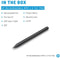HP Rechargeable MPP 2.0 Tilt Pen - Stylus - Zwart