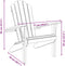 vidaXL - Tuinstoel - Adirondack - 77x78x95 - cm - massief - teakhout