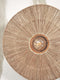 GOOD&MOJO Wandlamp Iguazu - Jute/Zwart - Ø55cm - Binnen