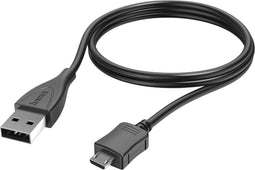 Hama Oplaad-/gegevenskabel, micro-USB, 1 m, zwart