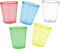 Set van 160 maatbekertjes - 30 ml - schaalverdeling - geel (160 stuks)