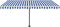 vidaXL - Luifel - automatisch - met - LED - en - windsensor - 400x350 - cm - blauw - wit