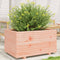 vidaXL - Plantenbak - 90x60x49,5 - cm - massief - douglashout