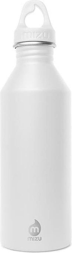 Mizu Drinkfles M8 Wit Duurzame RVS Waterfles 800 ml - BPA-vrij
