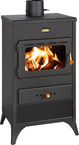 Houtkachel - 45x38x84cm - 9,5kW - Ø 130 mm