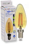 V-TAC VT-1955-N E14 LED Lampen - Amber - Kaars - IP20 - 4W - 350 Lumen - 2200K