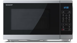 Sharp YC-MG252AE-S - Grill-magnetron 25 l 900 W 1000 W - Zwart Zilver