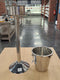 Cosy & Trendy Champagnemmer Op Voet - RVS - Ø 20 cm x 63 cm