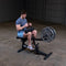 Body-Solid GSCR349B - Seated Calf Raise - Ergonomisch ontwerp 3:1 gewichtsverhouding - Zwart